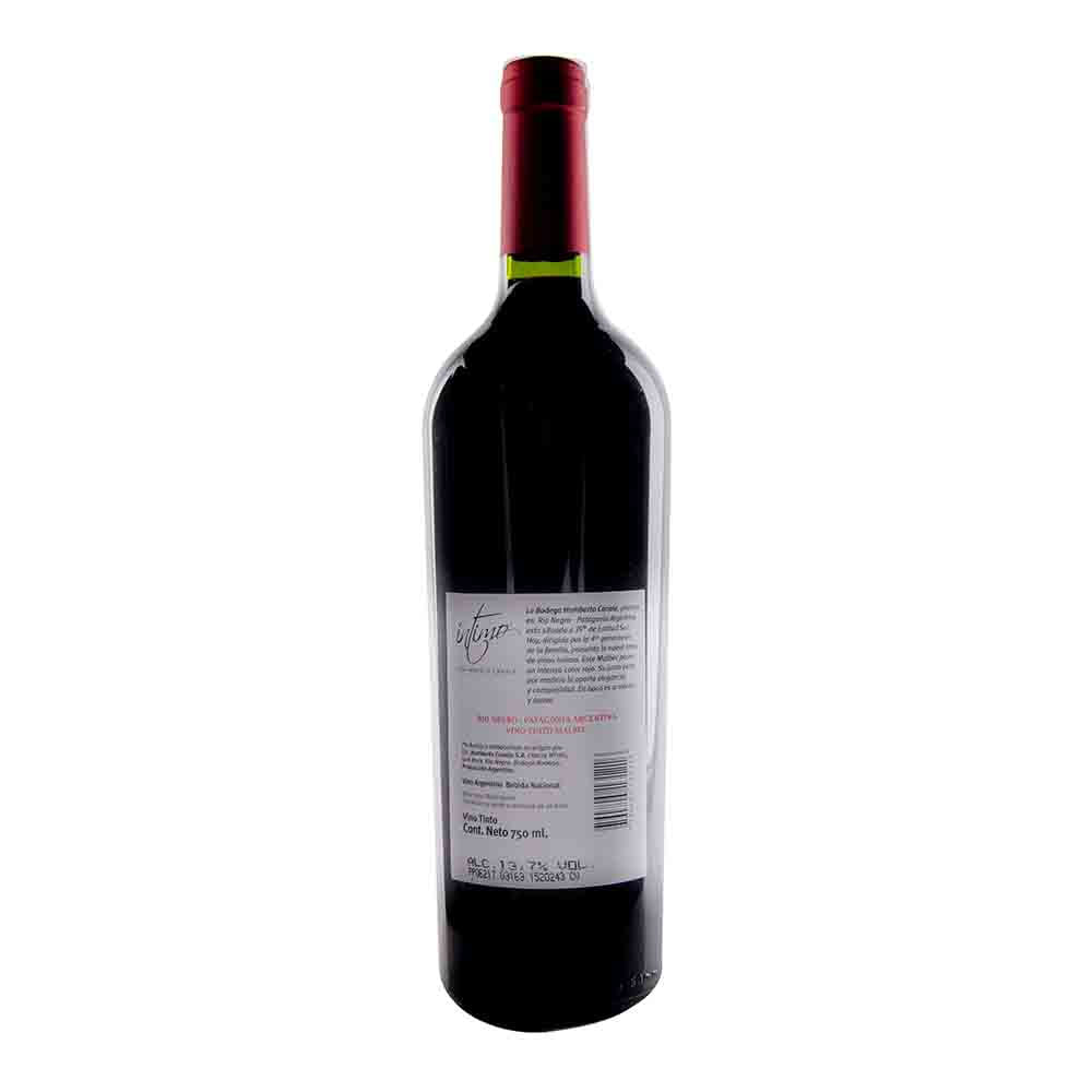 Vino Cabernet Merlot Malbec Canale Intimo 750 cc