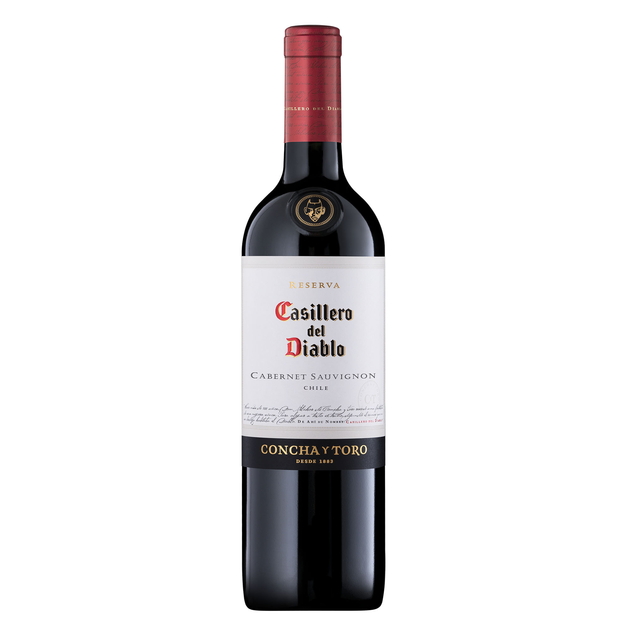 Vino Cabernet Sauvignon Casillero del Diablo 750 ml