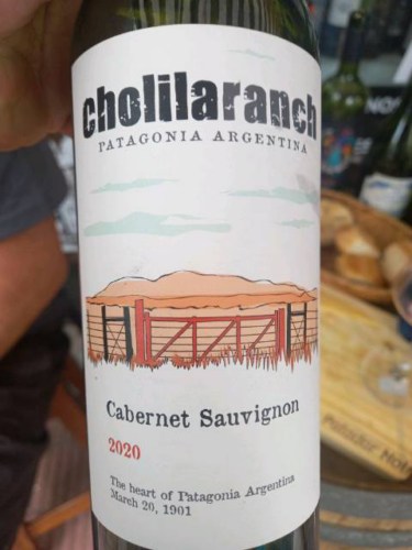 Vino Cabernet Sauvignon Cholila Ranch 750 cc