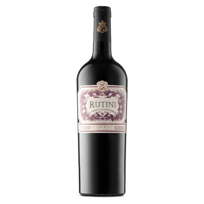 Vino Cabernet Sauvignon Rutini 750 cc