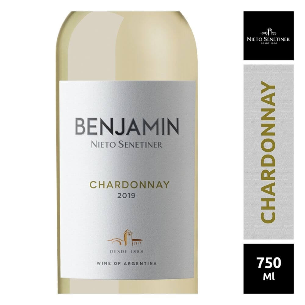 Vino Chardonnay 2023 Benjamin 750 cc