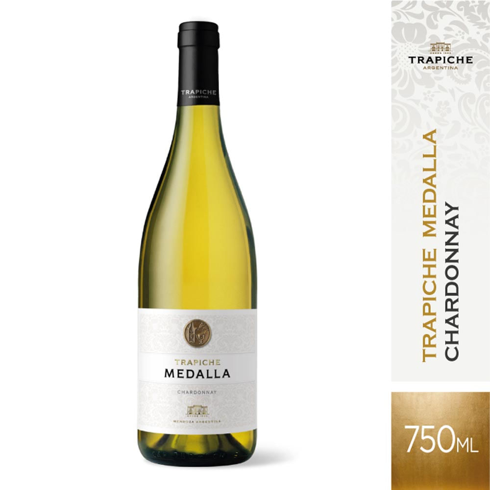 Vino Chardonnay Medalla 750 cc