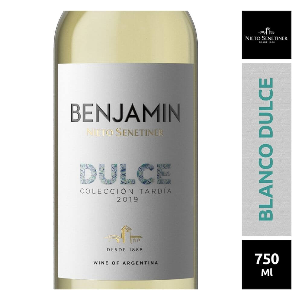 Vino Coleccion Tardia Dulce Blanco Benjamin 750 cc