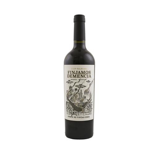 Vino Corte de Tintas Finjamos Demencia 750 cc