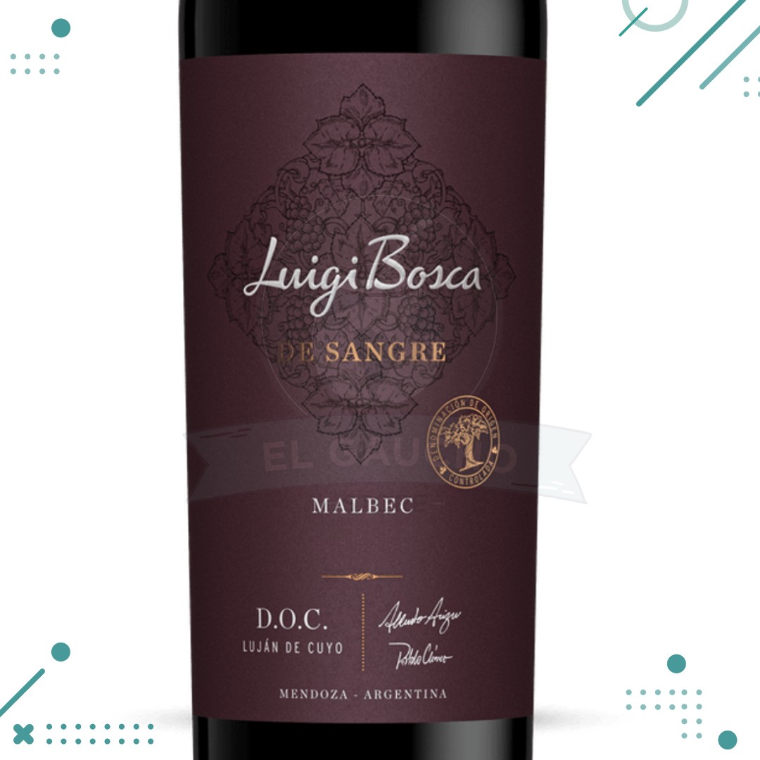 Vino De Sangre Malbec D.O.C. Luigi Bosca 750 cc