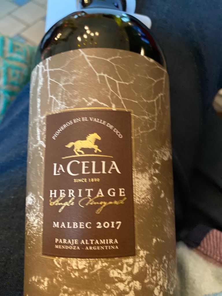 Vino Elite Malbec La Celia 750 ml