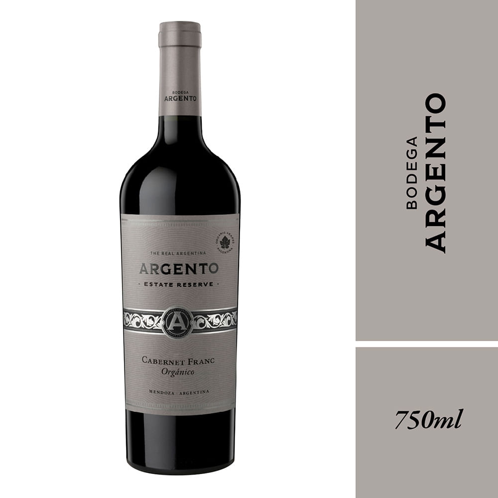 Vino Estate Reserve Cabernet Franc Argento 750 cc