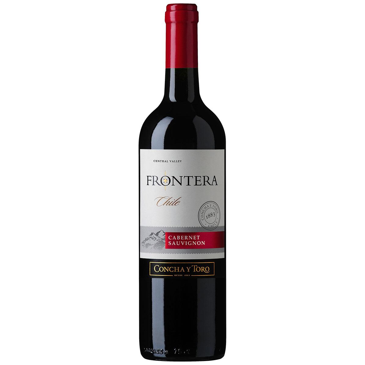 Vino Frontera Premium Cabernet Sauvigno Concha y Toro 750 cc