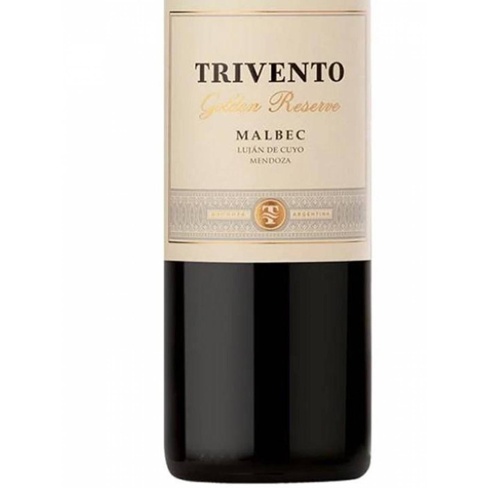 Vino Golden Reserve Malbec Trivento 750 cc