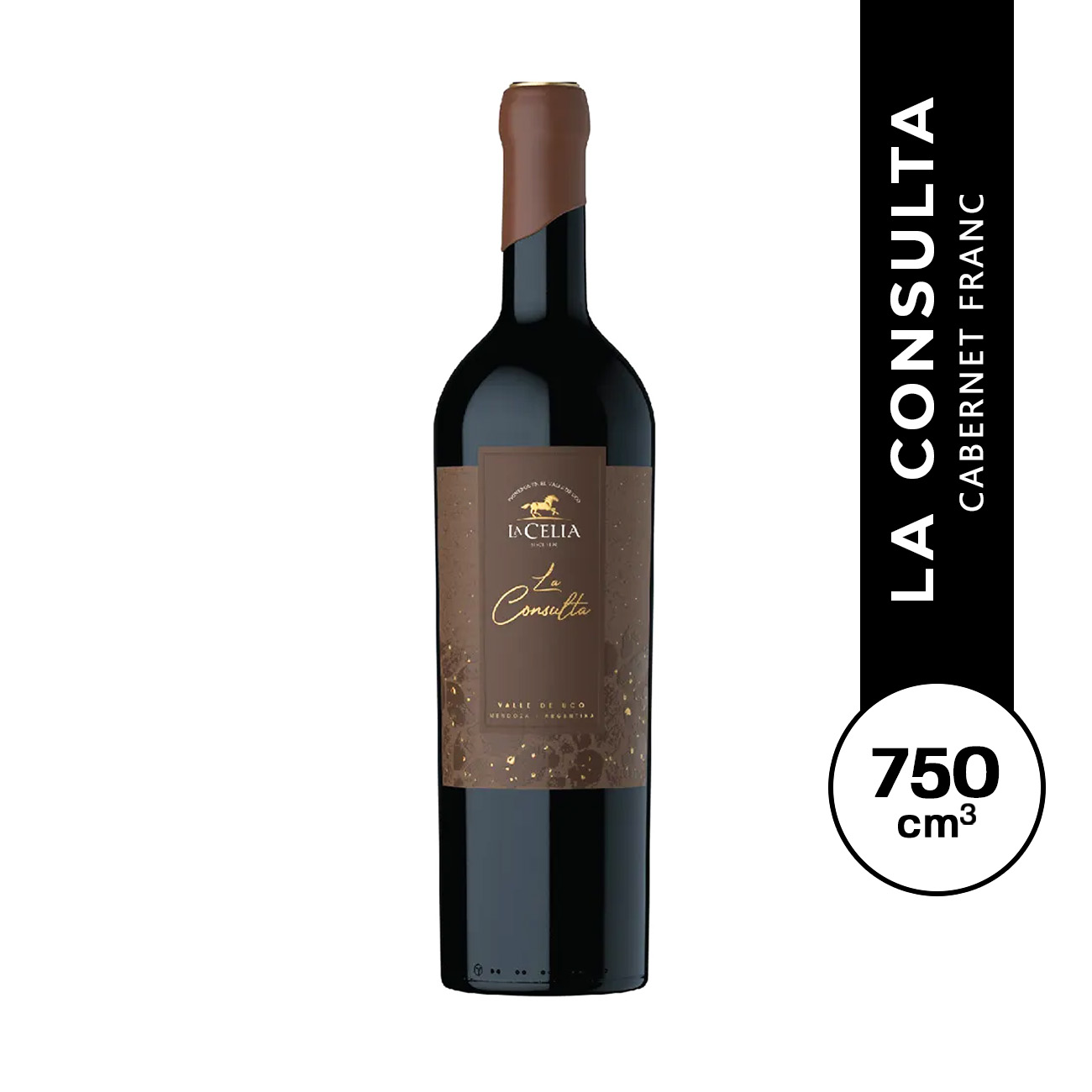 Vino La Consulta Cabernet Franc La Celia 750 ml