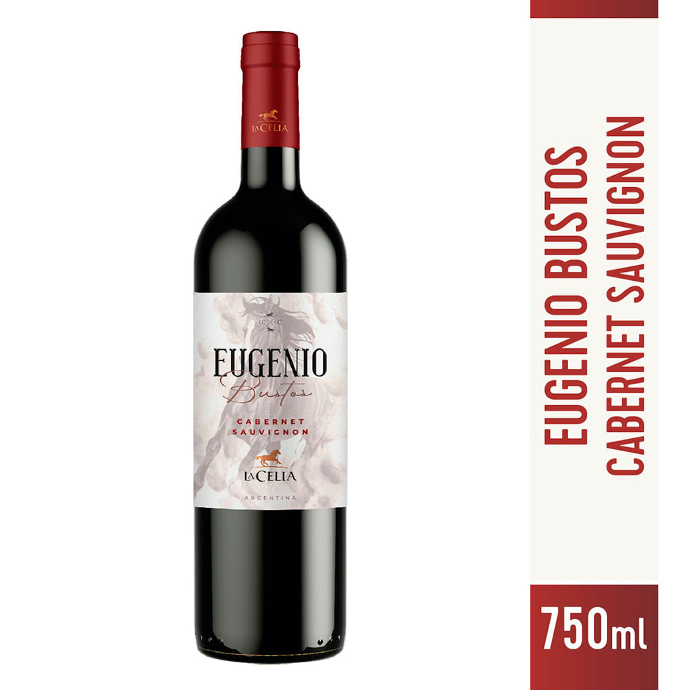 Vino Leyendas Cabernet Sauvignon Eugenio Bustos 750 ml