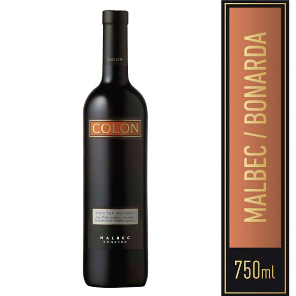 Vino Malbec Bonarda Colon 750 cc
