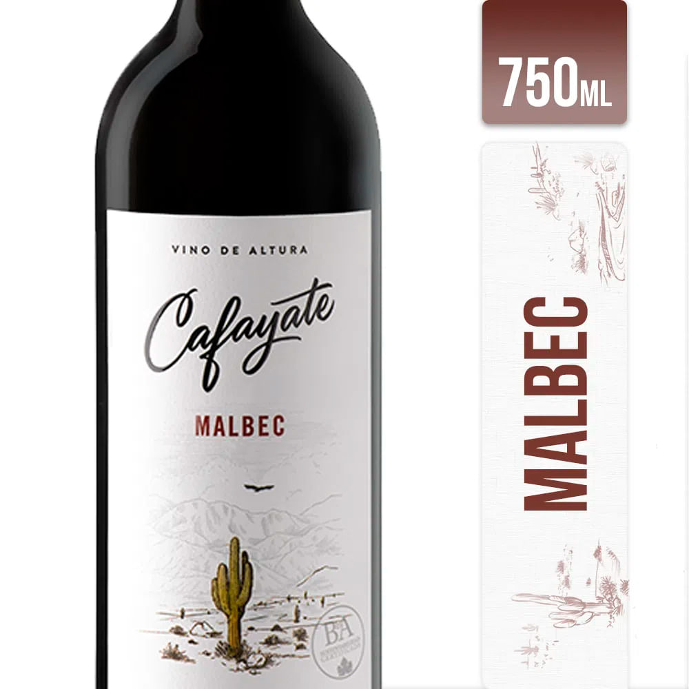 Vino Malbec Cafayate 750 ml