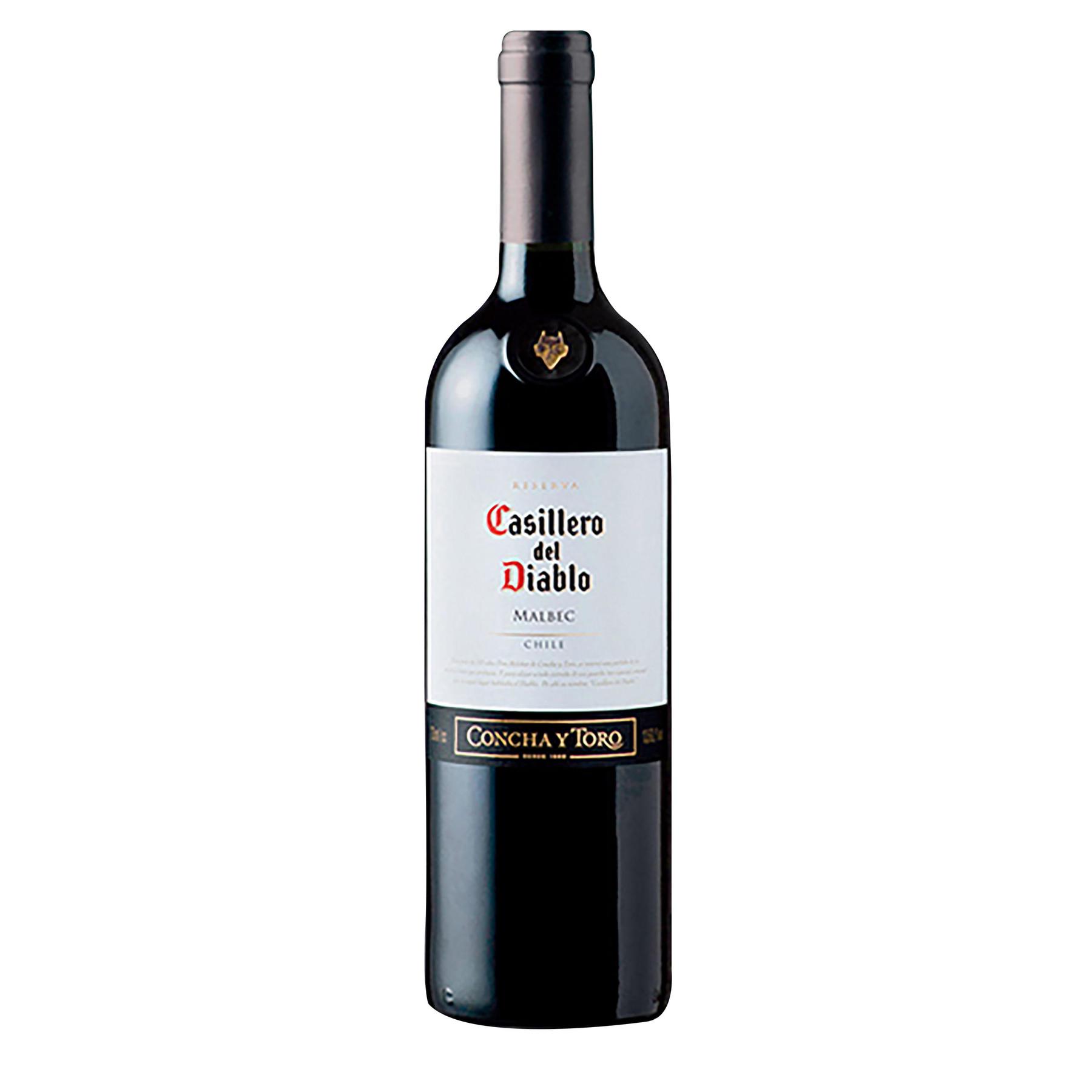 Vino Malbec Casillero del Diablo 750 ml