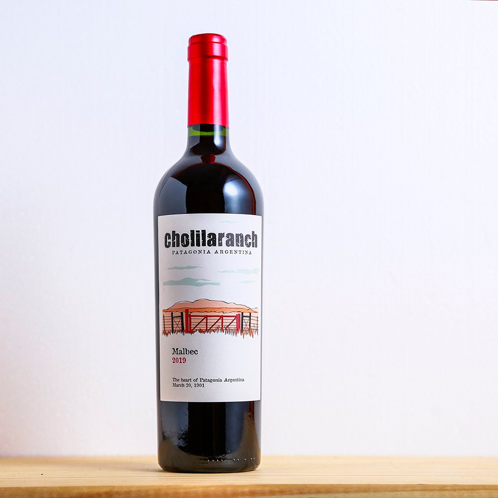 Vino Malbec Cholila Ranch 750 cc