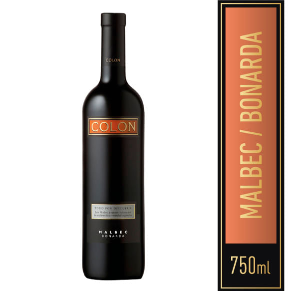 Vino Malbec Colon 750 cc