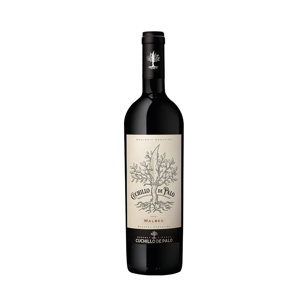 Vino Malbec Cuchillo de Palo 750 cc
