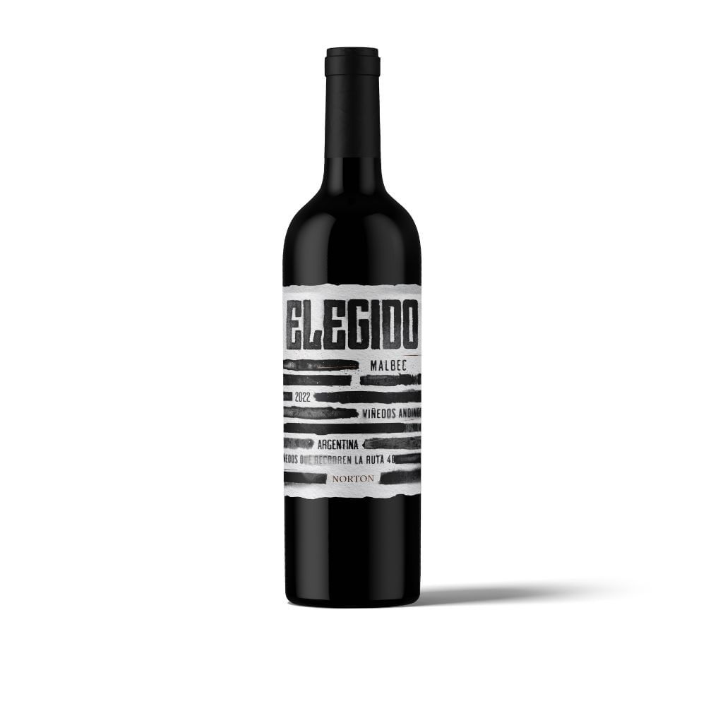Vino Malbec Elegido 750 ml