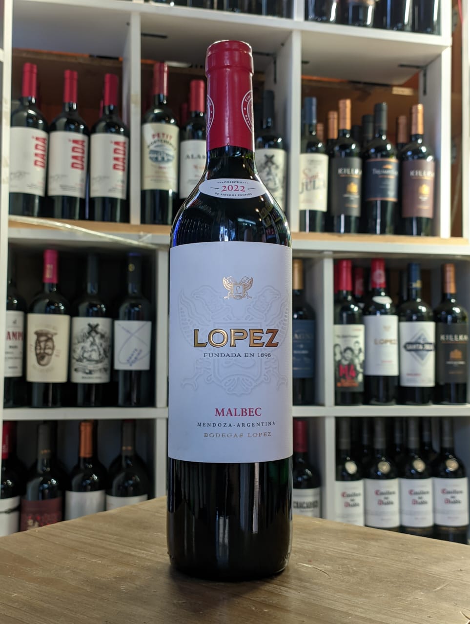 Vino Malbec Lopez 750 cc