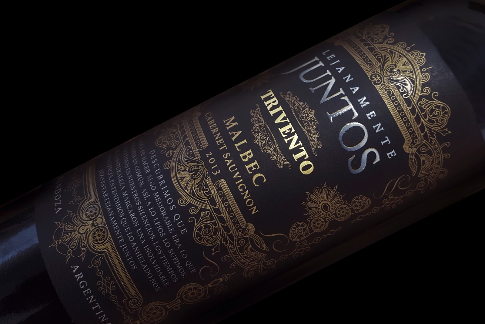 Vino Malbec Merlot Lejanamente Juntos 750 cc