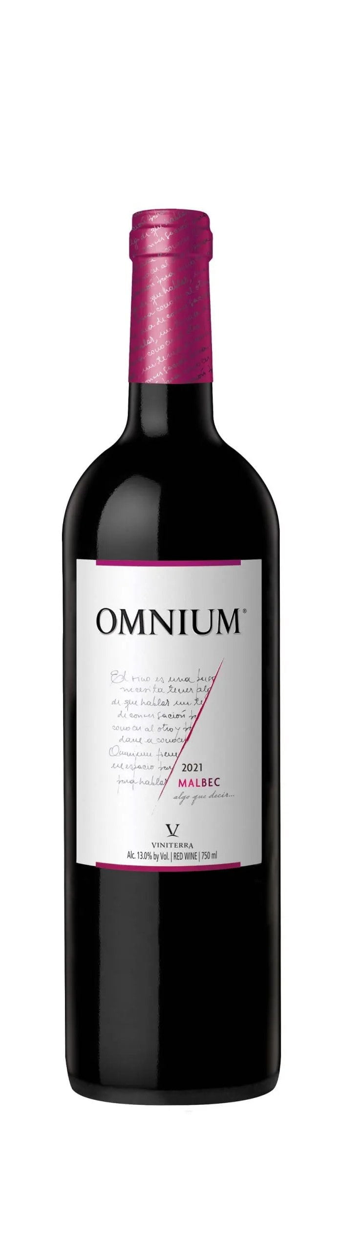 Vino Malbec Omnium 750 ml