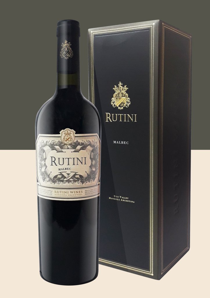 Vino Malbec Rutini 750 cc