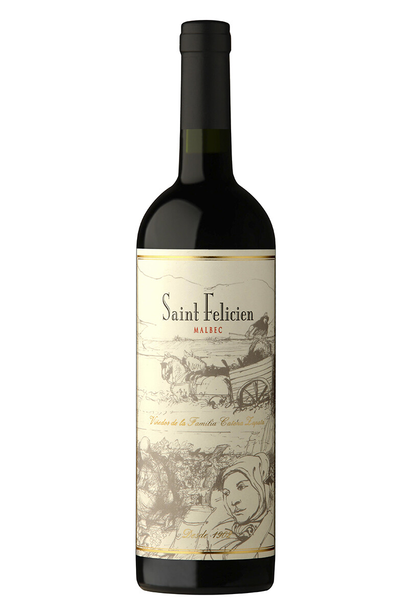 Vino Malbec Saint Felicien 750 cc
