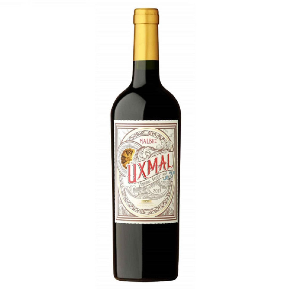 Vino Malbec Uxmal 750 cc