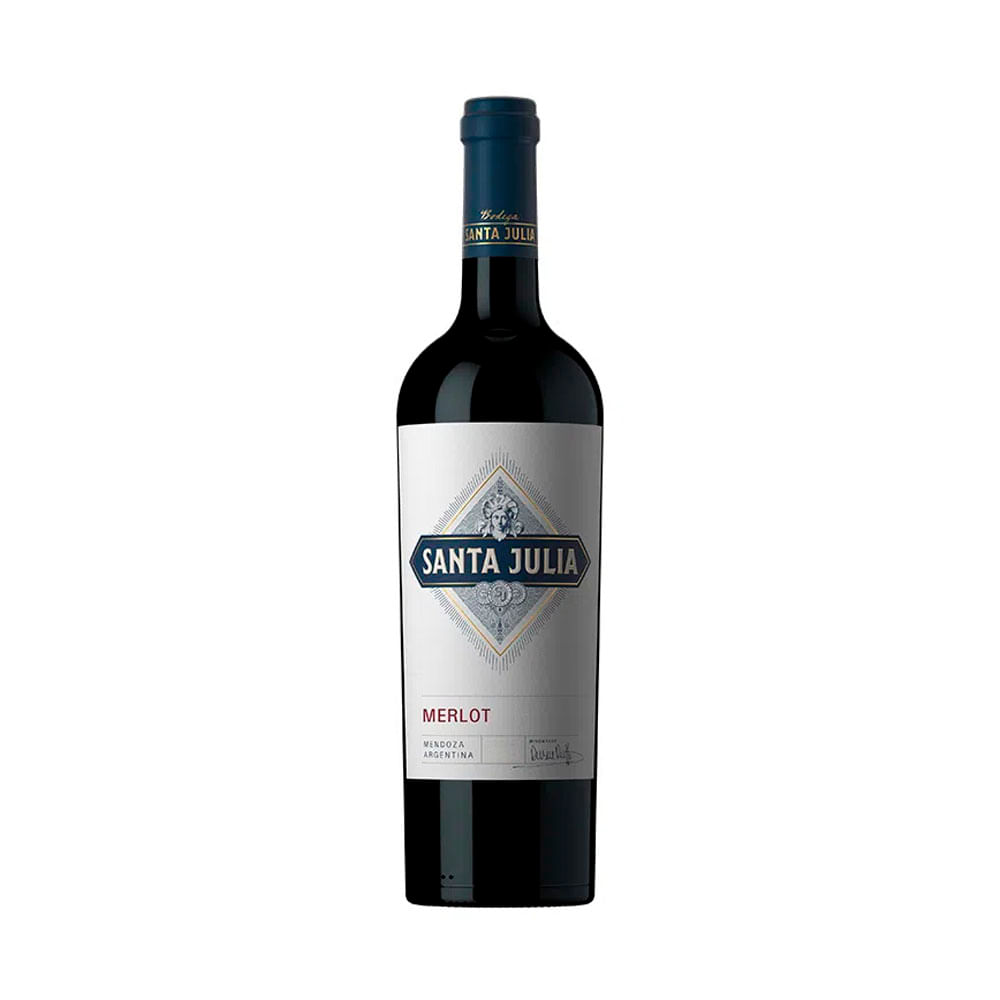 Vino Merlot Santa Julia 750 cc