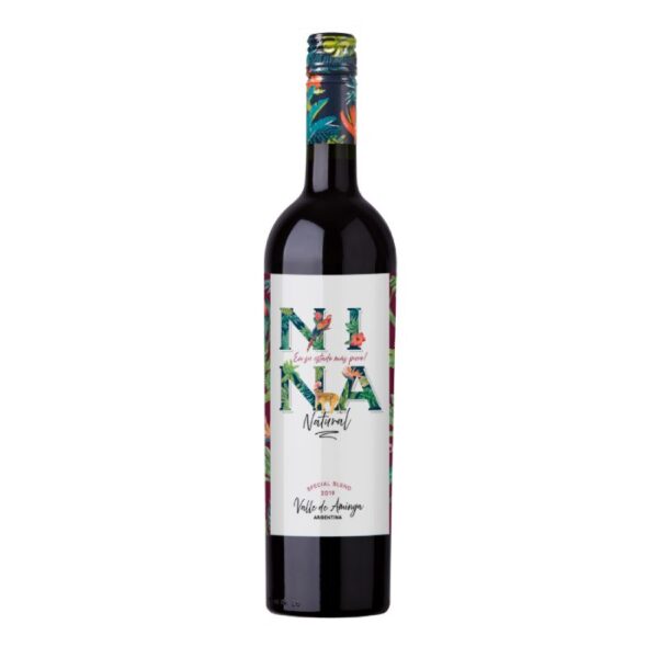 Vino Natural Tinto Nina 750 cc