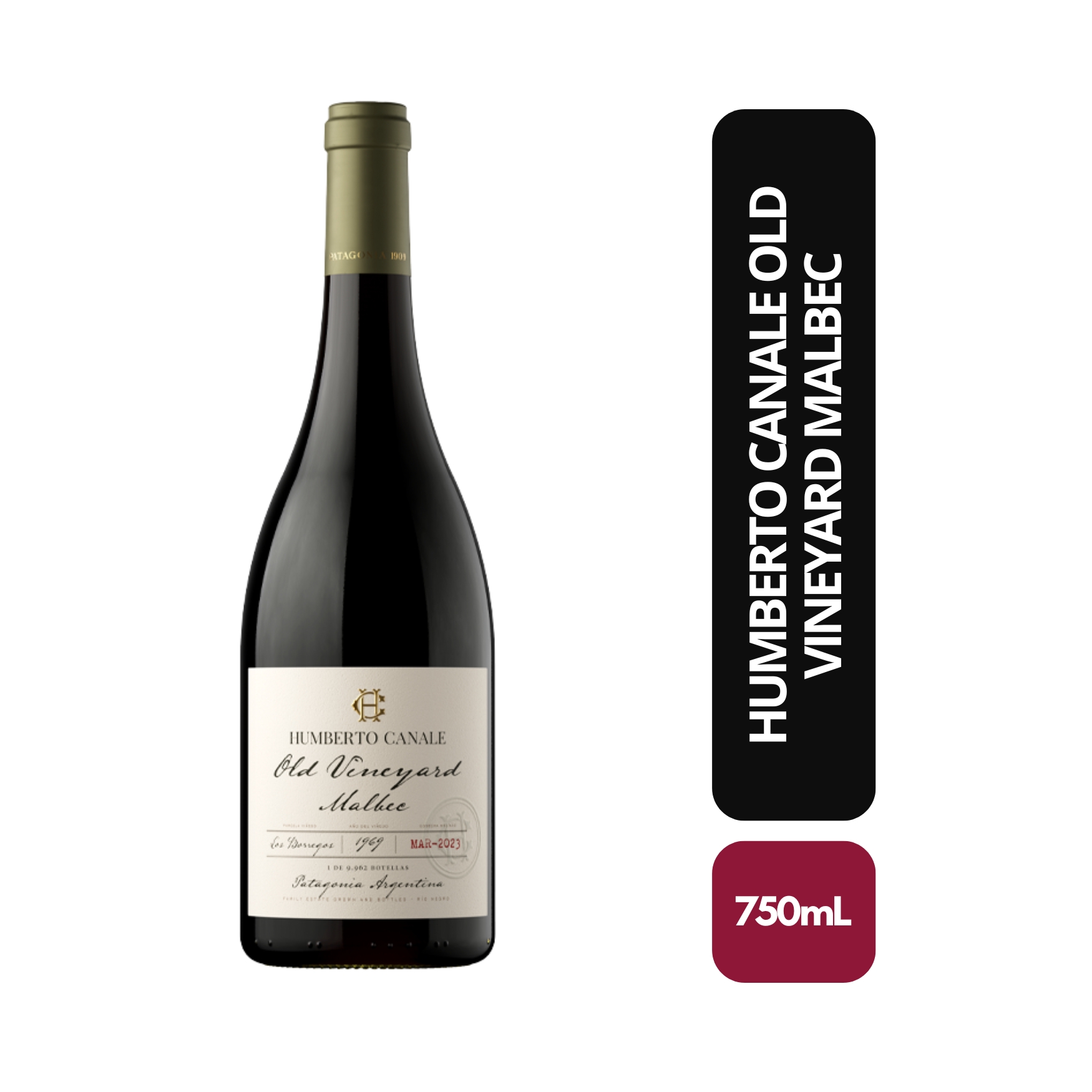 Vino Old Vineyard Malbec Humberto Canale 750 cc