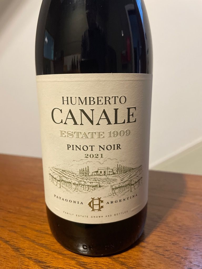 Vino Old Vineyard Pinot Noir Humberto Canale 750 cc