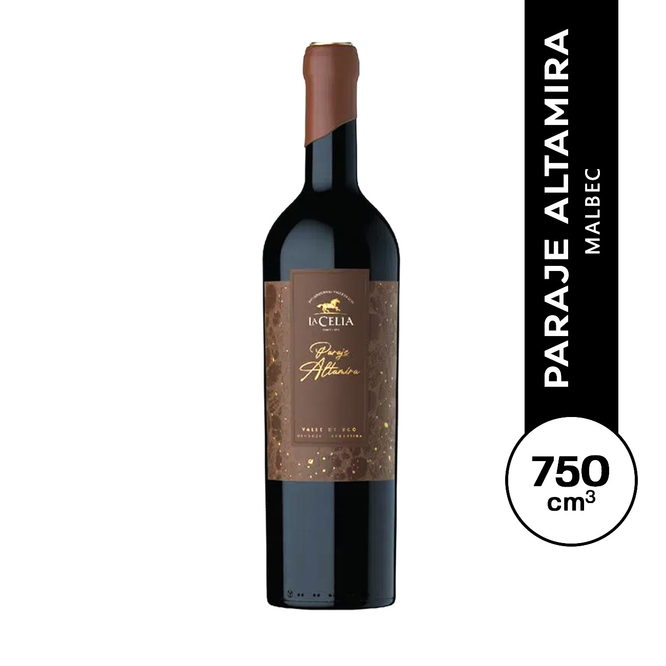 Vino Paraje Altamira Malbec La Celia 750 ml