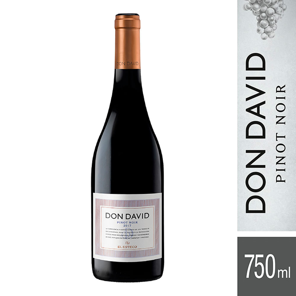 Vino Pinot Noir Don David 750 ml