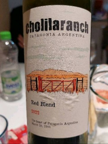Vino Red Blend Cholila Ranch 750 cc