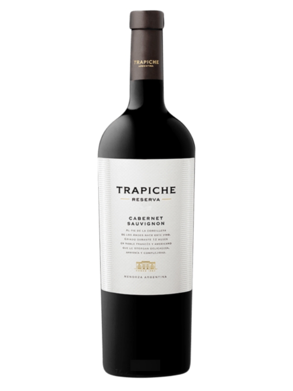 Vino Reserva Cabernet Sauvignon Trapiche 750 ml