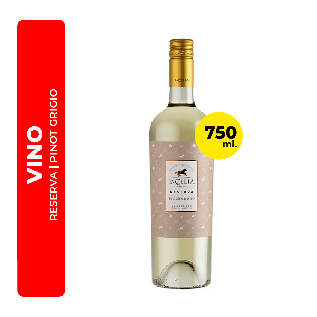 Vino Reserva Pinot Grigio La Celia 750 ml