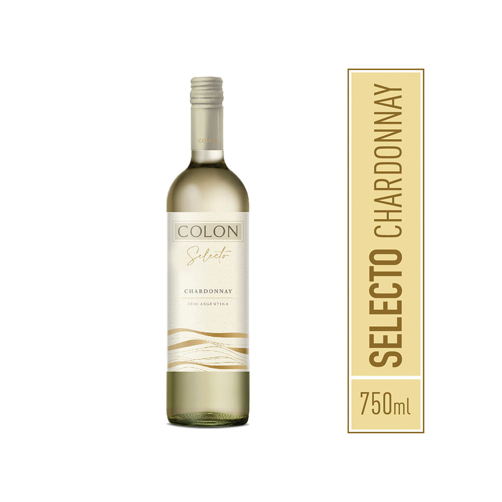 Vino Selecto Chardonnay Colon 750 cc