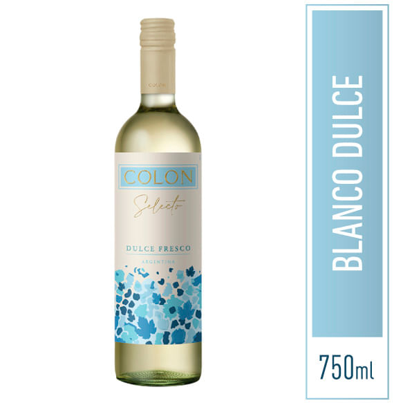 Vino Selecto Dulce Fresco Blanco Colon 750 cc