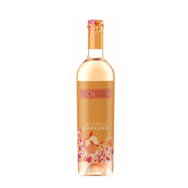 Vino Selecto Dulce Fresco Durazno Colon 750 cc