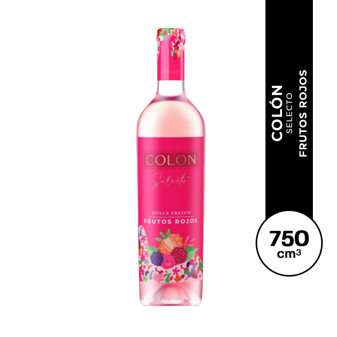 Vino Selecto Dulce Frutos Rojos Colon 750 cc