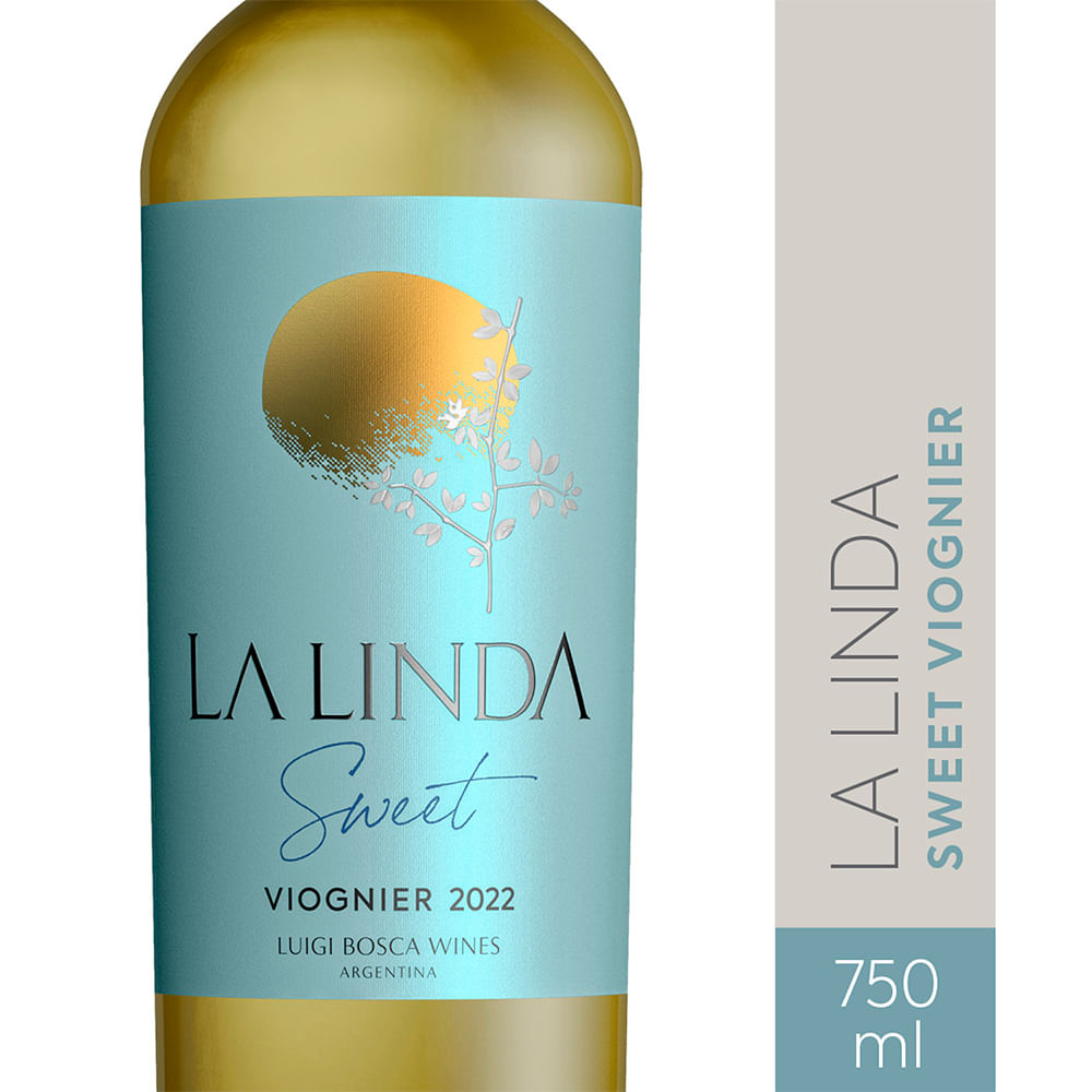 Vino Sweet Viognier Finca La Linda 750 cc
