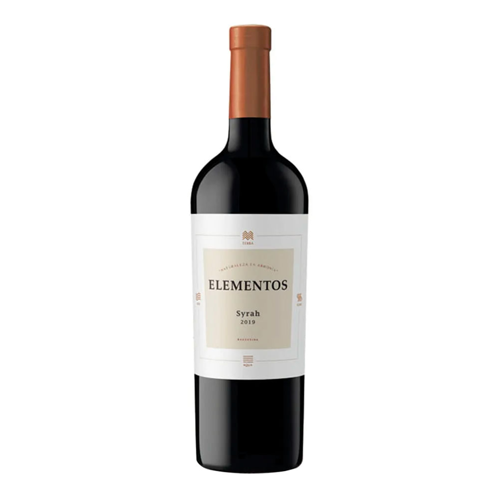 Vino Syrah Elementos 750 ml