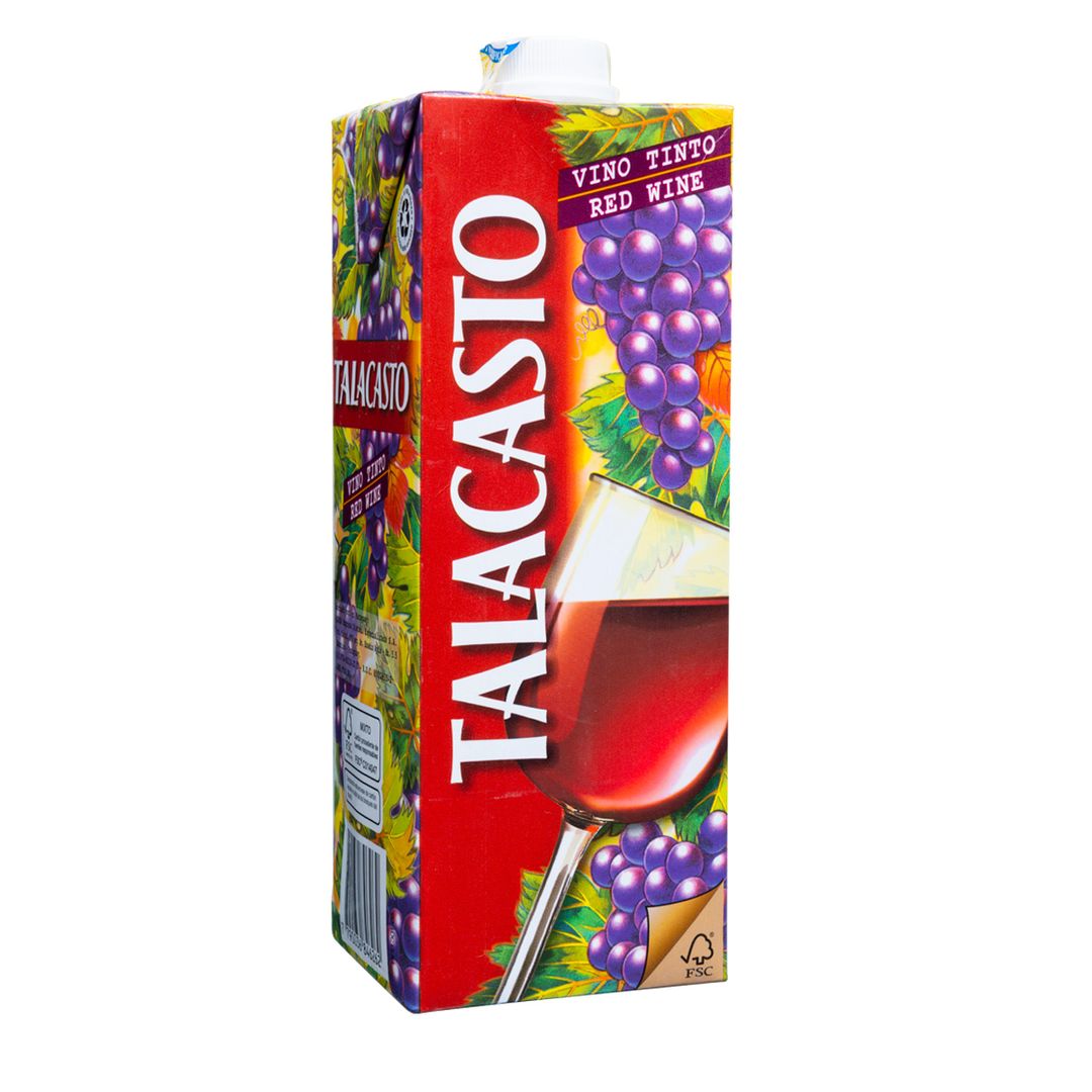 Vino Tinto Tetra Brik Talacasto 1 Lts