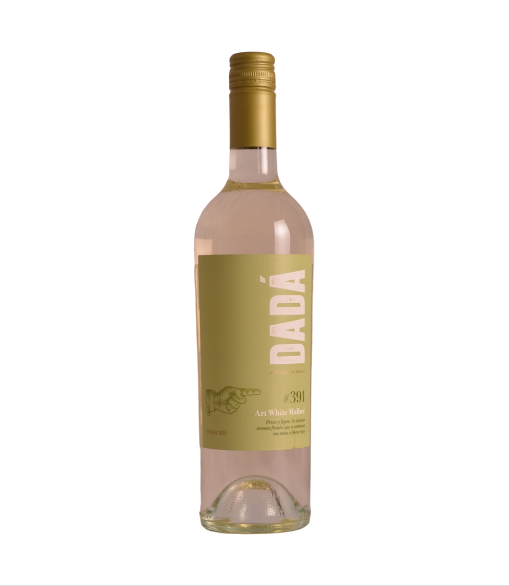 Vino White Malbec ART 391 Dada 750 ml