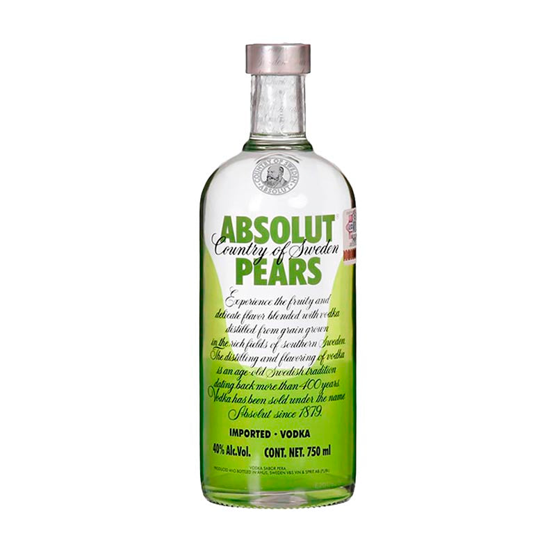 Vodka Pears Absolut 700 cc
