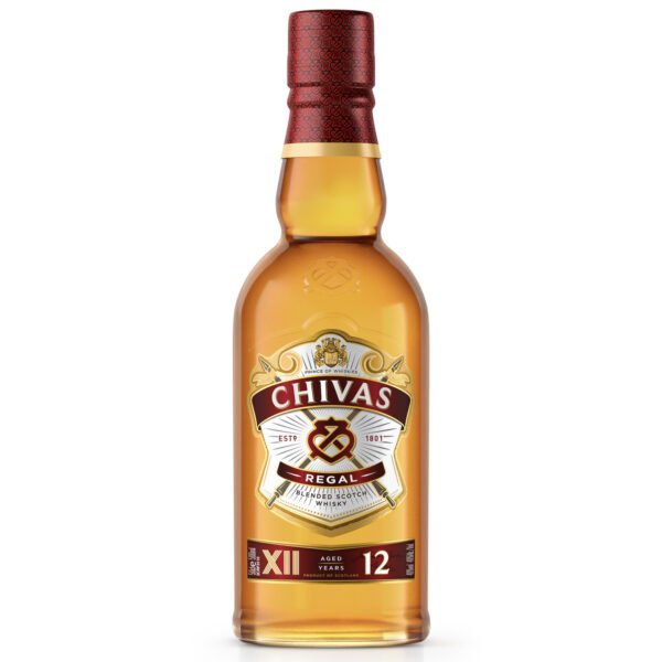 Whisky 12 Años Chivas 500 ml