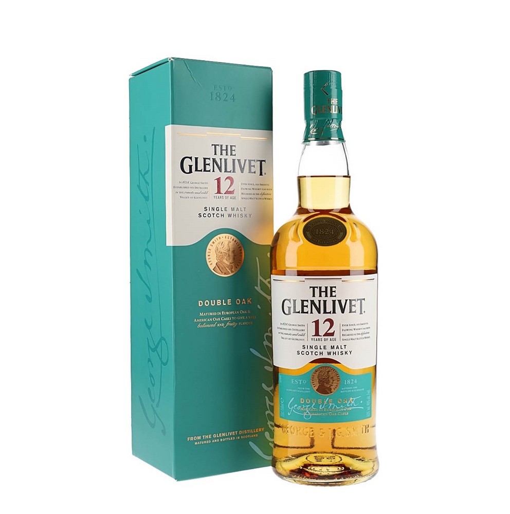Whisky 12 Años The Glenlivet 700 cc