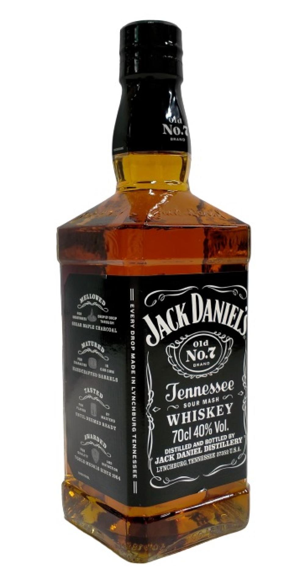 Whisky Tenesse Old N°7 Jack Daniel´s 700 ml
