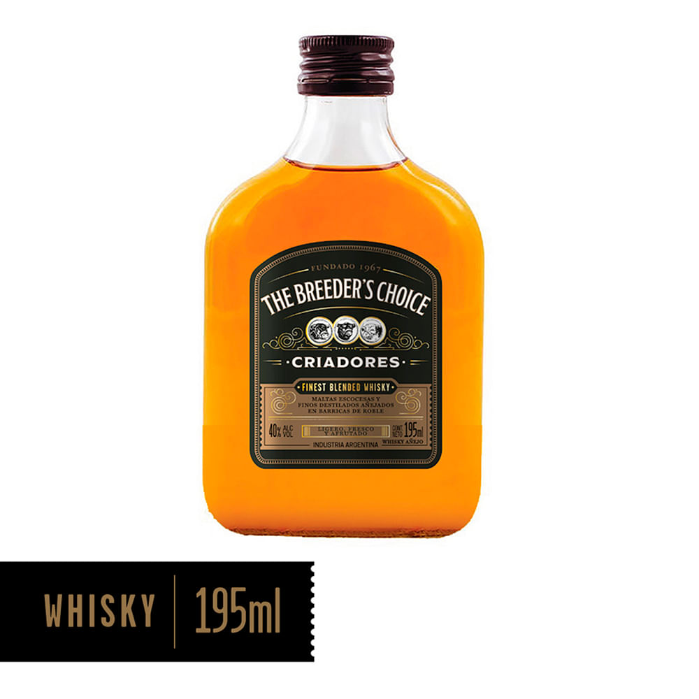 Whisky The Breeder´s Choice PTK Criadores 195 ml